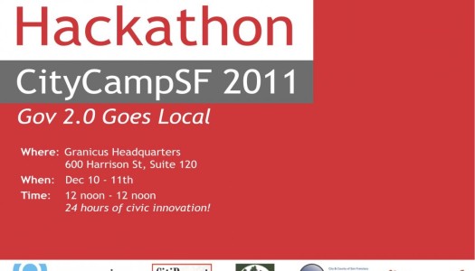 Gov 2.0 Goes Local at the CityCampSF Hackathon