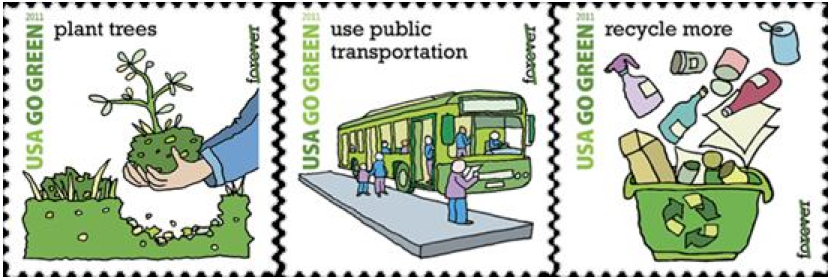 SF Go Green Stamps 2