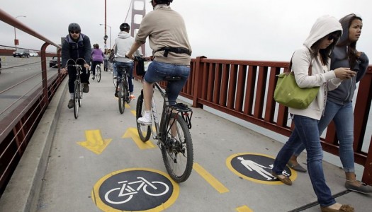 Update: Jerry Brown Signs Bill Making Golden Gate Free to Walk, Bike