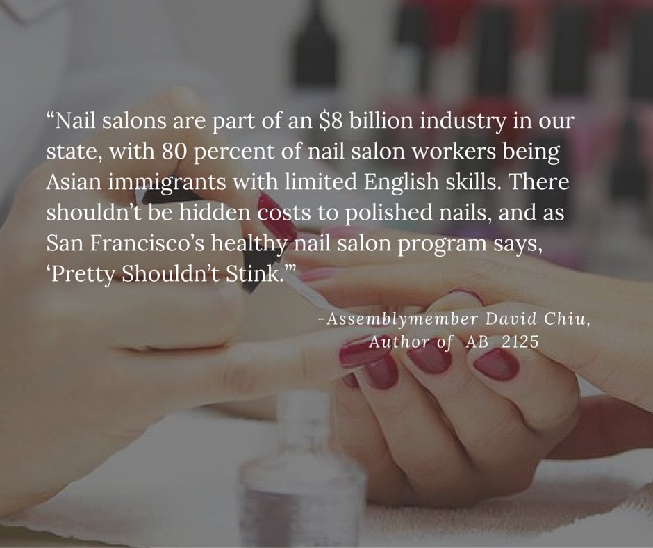 AB 2437 and AB 2125: Bills to Protect Nail Salon Employees