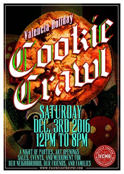 San Francisco Holiday Events: Valencia Holiday Cookie Crawl
