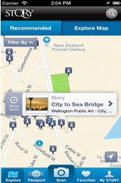 The application – available on IOS, Android, and Windows operating systems – not only provides a digital map of notable art installations in San Francisco, but background information on the art installments.